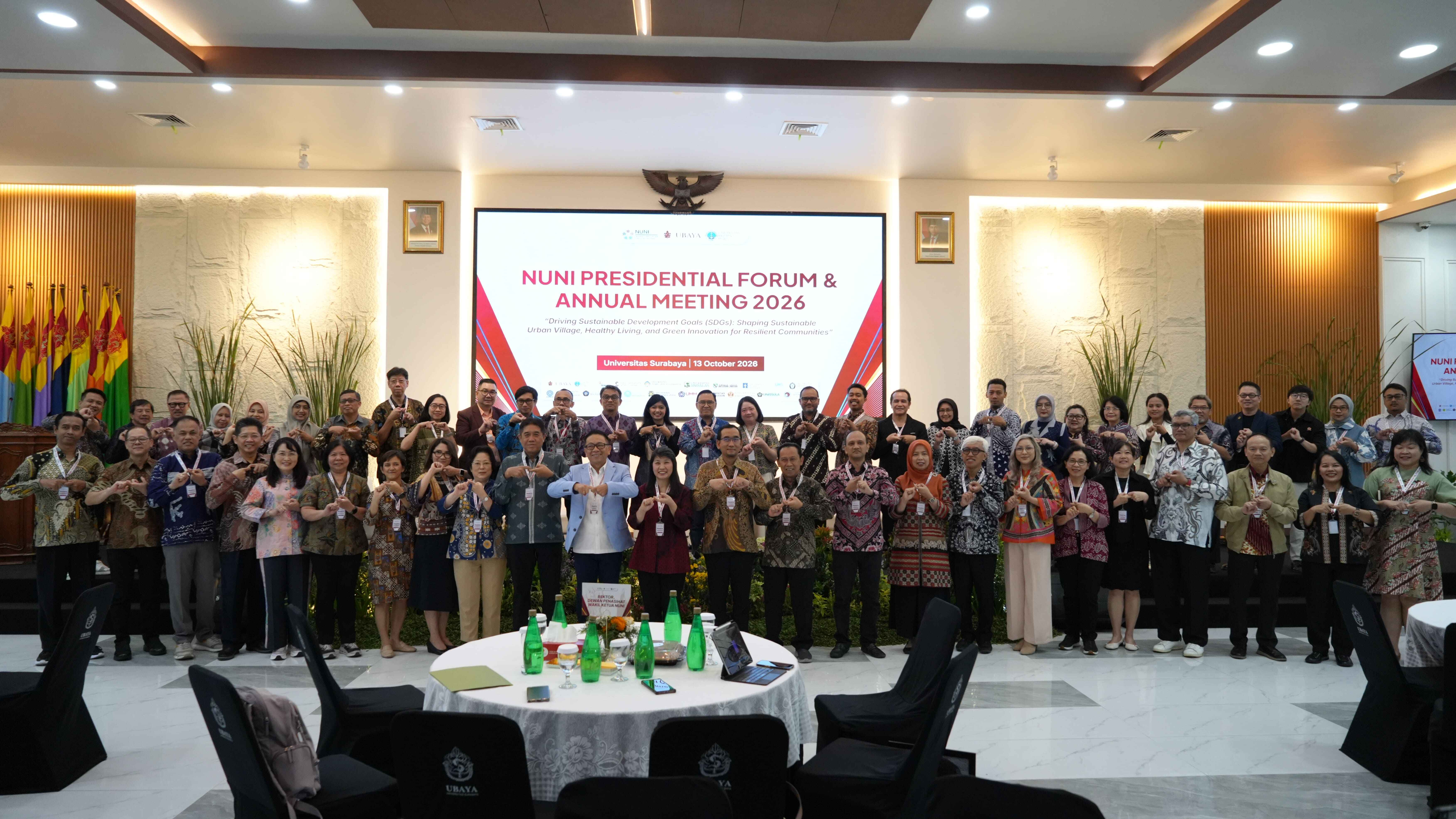 NUNI Presidential Forum and Annual Meeting 2026: Memperkuat Sinergi Perguruan Tinggi untuk Kolaborasi Berdampak dan Berkelanjutan
